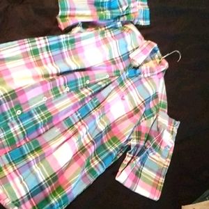 American eagle button up